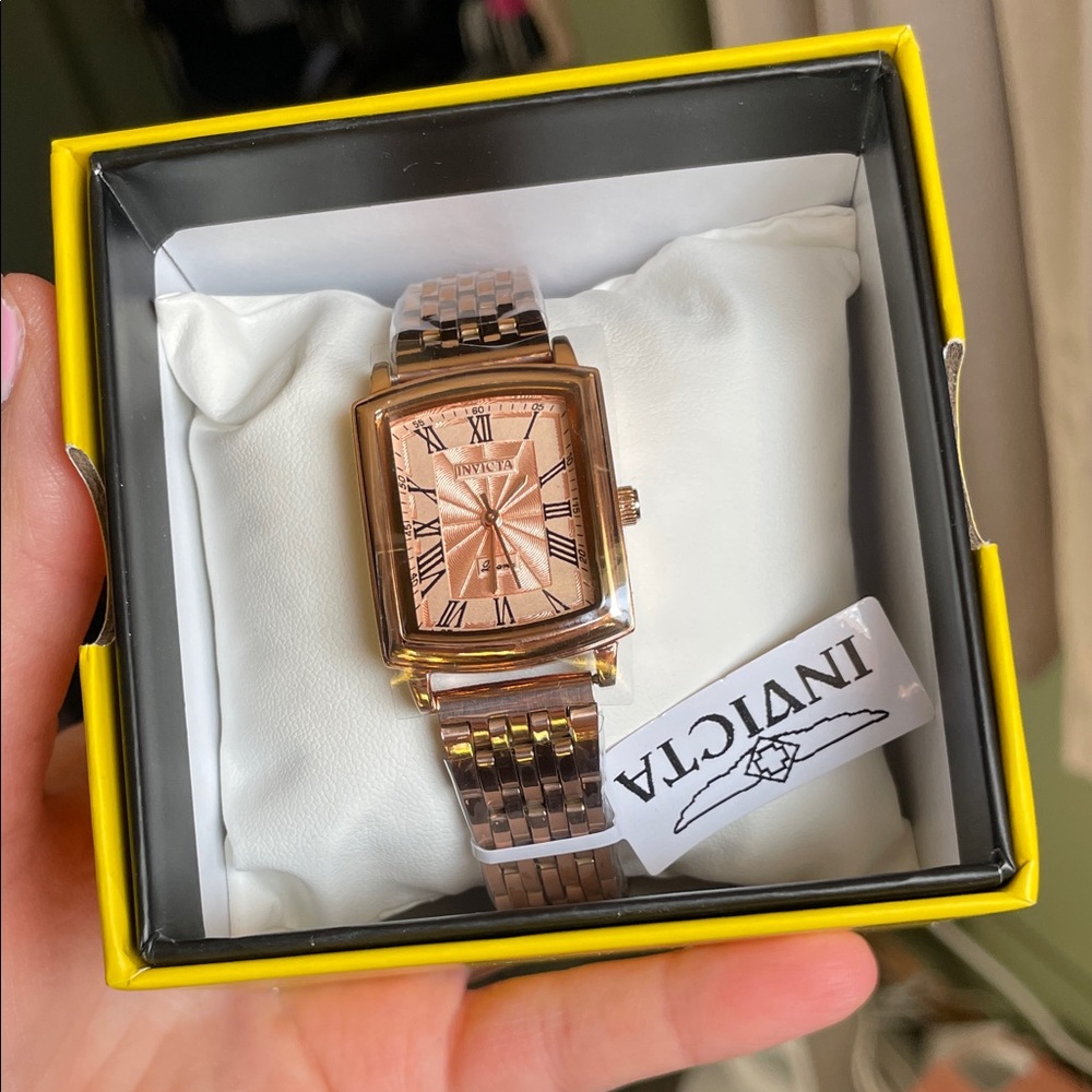 Invicta Rose Gold Watch